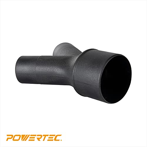 POWERTEC 70276 4-Inch to 2-1/2-Inch Dust Collection Splitter Fitting POWERTEC