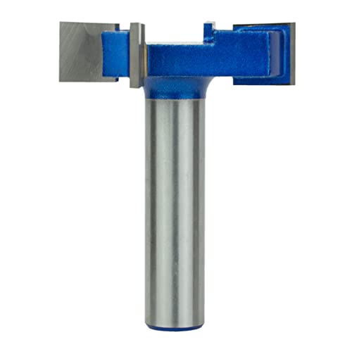 Sabre Tools CNC Spoilboard Surfacing Router bit Planer for Slab Flattening and Planing (1/2” S, 2” D, 1/2” H) Sabre Tools