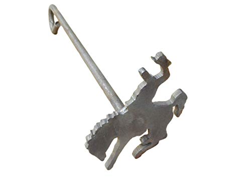 Bucking Bronco Leather Guy Branding Iron – Personalise Wood, Leather & BBQ with Ease The Leather Guy