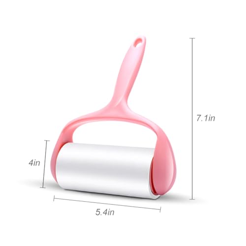 Lint Roller, 9 Refills 540 Sheets,Super Sticky Pet Hair Remover Kit, YQMAJIM Adhesive Lint Brush for Clothes,Carpet,Car Seats,Dust,Dogs,Cats YQMAJIM