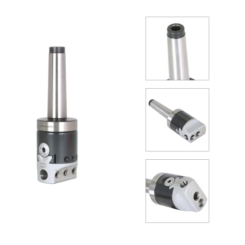 findmall 2 Inch Boring Head MT3 Carbide Boring Bar Set Milling Set Fit for Milling, Shaping and Drilling Machines findmall