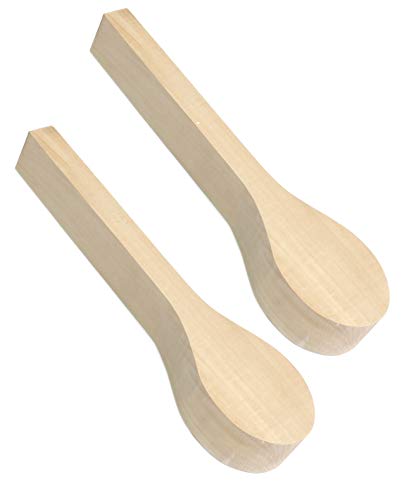 BeaverCraft BB1 Wood Carving Spoon Blank Basswood for Beginner Whittling Craft Wood Blanks for Carving BeaverCraft