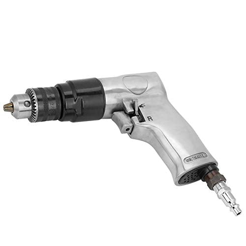 Zouminyy Pneumatic Drill Air Drill, 3/8" 1700Rpm HighSpeed Pneumatic Drill Reversible Rotation Air Drill Tool For Hole Drilling Zouminy