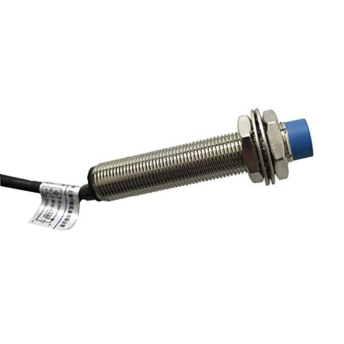 2pcs DC 5V NPN NO M12 4mm Sensor LJ12A3-4-Z/BX Inductive Proximity Sensor Switch for 3D Printer CNC Z Probe auto Bed Leveling POLISI3D