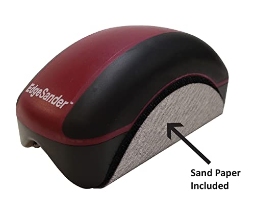 Milescraft 1621 Edge Sander - Dual Edge Sanding Tool – V-Groove Sands both Edges Simultaneously on Boards from ¼ to 1-1/2 in. - Saves Time - Uses any Milescraft
