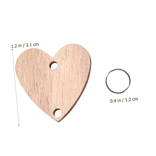 50pcs wedding table decor wood hearts DIY wood craft birthday calendar unfinished wood slices Heart Boards Calendar birthday tracker board office CIMAXIC
