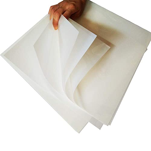 12pcs 6mil Blank Stencil Material, 12 x 12inch, Milky Translucent- Make Your own Stencil Arzok