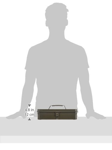 TRUSCO T-320-OD Trunk Tool Box, 13.1 x 54.4 x 38.2 inches (333 x 137 x 96.5 cm), OD Color Trusco