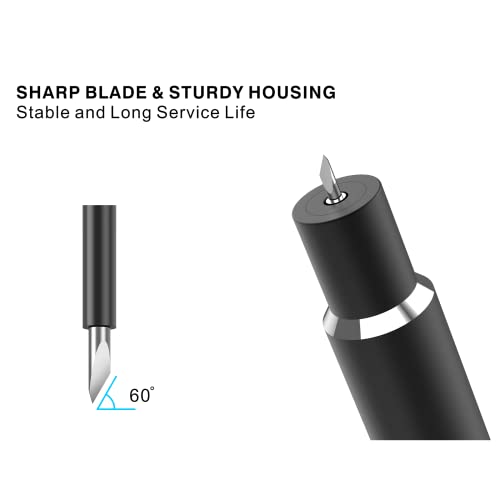 Explore Deep Cut Blade + Housing, Artarron Replacement Deep Point Blade Compatible with Maker 3/Maker/Explore 3/Air 2/Air/One, Cuts Thick Artarron