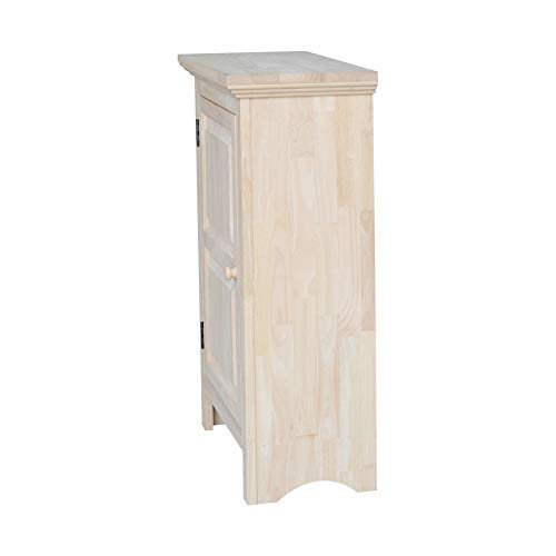 IC International Concepts Single Jelly Cabinet, 36-Inch, Unfinished IC International Concepts