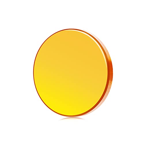 Qding 15mm CO2 Laser Lens,Focus Lens 50.8mm Laser Mirror,ZnSe Laser Focal Lens for CO2 Laser Engraving Cutting Machine Qding