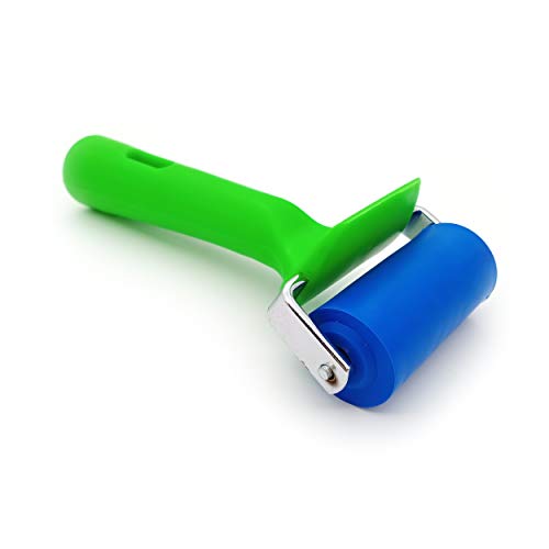 LifeGrip Rubber Brayer Roller - 2 inch/5 cm Wide - Ideal for Car Sound Deadening, Mats, Deadener Insulation, Construction, Masonry, Stamping, Anti LifeGrip Stay on Track