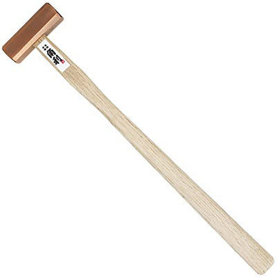 KAKURI Chisel Hammer GENNO 4 oz (115g) Japanese Woodworking Carpenter Hammer for Chisel, Plane, Nail, Heavy Duty Japanese Carbon Steel, Bronze Plated