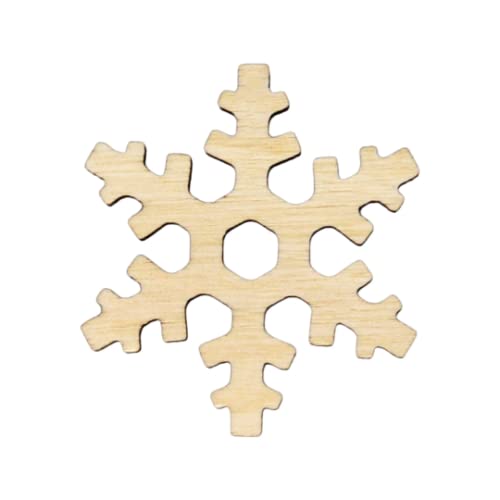 ALL SIZES BULK (12pc to 100pc) Unfinished Wood Wooden Laser Cutout Snowflake Dangle Earring Jewelry Blanks Shape Crafts Made in Texas Texan Wood Crafts