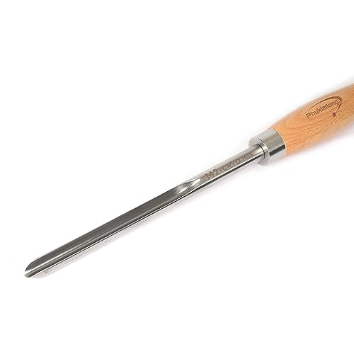 Phukimlong M2 HSS Cryogenic HRC63-65, 5/8" BOWL GOUGE woodturing tools for wood lathe PHUKIMLONG