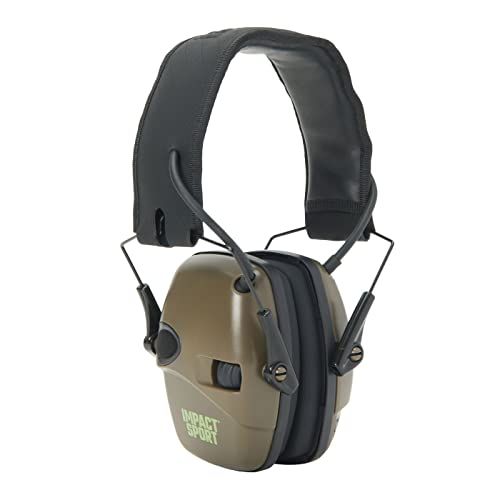 Honeywell Ademco Howard Leight Impact Sport Bluetooth 5.0 Electronic Shooting Earmuff (R-02548) Od Green HOWARD LEIGHT