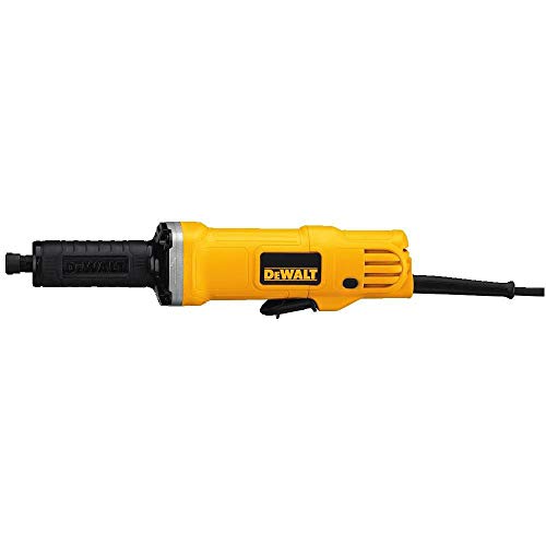 DEWALT Die Grinder, Corded, 1-1/2-Inch, 4.2-Amp, 25,000 RPM, AC/DC Capacity (DWE4887) Yellow DEWALT
