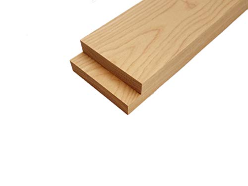 White Ash Lumber Board - 3/4" x 4" (2 Pcs) (3/4" x 4" x 36") Barrington Hardwoods