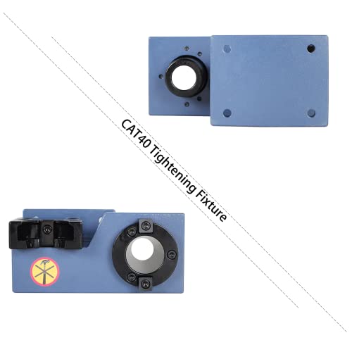 findmall CAT40 Universal CNC Tighten Tool Holder Tightening Fixture CAT40 Tightening Fixture Fit for Worktable findmall