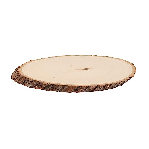 Basswood Country Round Plaque - 7" To 9" Wide Walnut Hollow