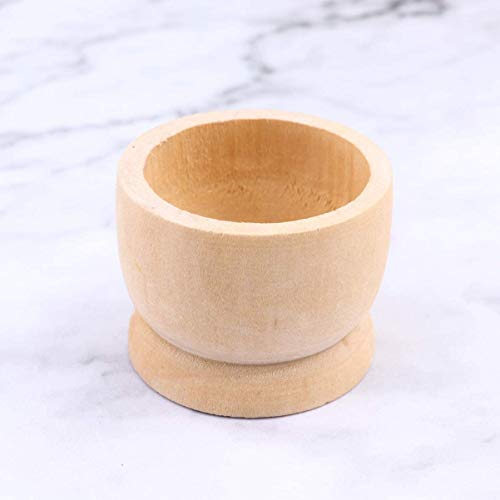 12-Pack Wooden Egg Cup Holders Unfinished Wooden Egg Stands for Kids Craft Easter Birthday Baby Shower Party Supplies koTTIYA