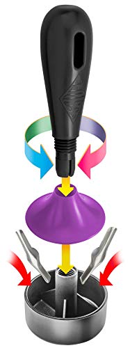 ESSDEE Block Printing Essentials Kit Includes 2 Ink Rollers, 3 Lino Cutters, Lino Handle, Printing Ink and Carving Block || Used in Art, Craft and ESSDEE