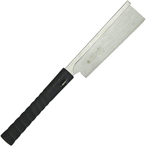 Gyokucho Japanese Pull Saw, Dozuki Style, 180mm Blade Length (Rubberized Grip) GYOKUCHO