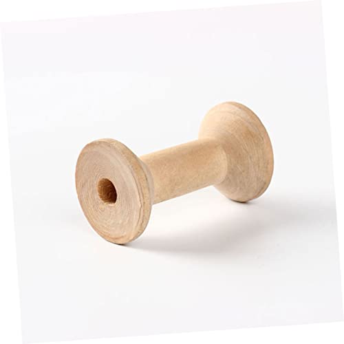 EXCEART 60 Pcs Embroidery Thread Holder Weaving Kit Sewing Project Kits Glass Holder Craft Spools Sewing Machine Accessories Weaving Bobbins Wire EXCEART