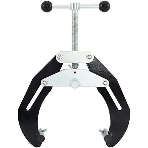 VEVOR Pipe Clamp, 2 to 6 in, High Strength Ultra Clamp with Quick Acting Screws, Steel Pipe Alignment Tool with Lightweight Design, Black VEVOR