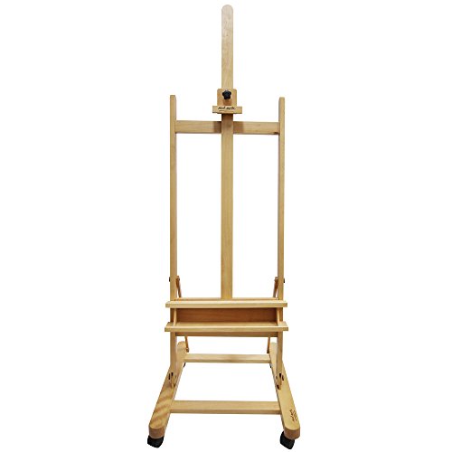 Mont Marte Painting Easel Large Easel for Painting, Studio Easel w/castors Beech Wood Mont Marte