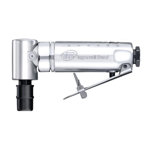 Ingersoll Rand 301B Air Die Grinder – 1/4", Right Angle, 21,000 RPM, Ball Bearing Construction, Safety Lock, Aluminum Housing, Lightweight Power Ingersoll Rand