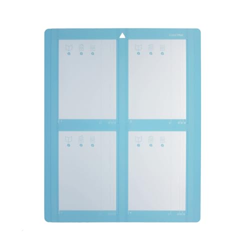 Srunffe 4-in-1 Card Mat for Cricut Explore Air 2 & Cricut Maker, Non-Slip Craft Cutting Mat (2x2), Reusable Craft Cutting Mat, Create Four Cards Srunffe