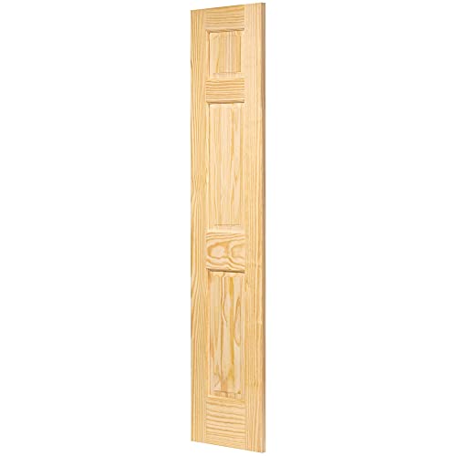 6-Panel Solid Pine Interior Door Slab (18x80) Kimberly Bay
