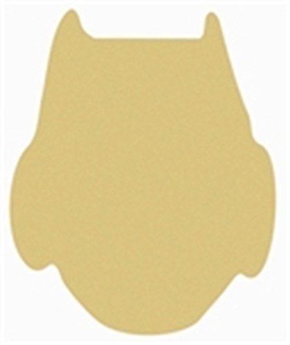 Owl Cutout Unfinished Wood Animal Nursery Kids Room Seasonal Door Hanger MDF Shape Canvas Style 3 Diverse Woodworking