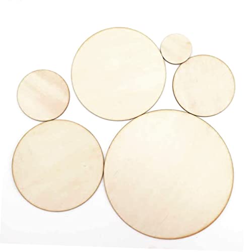 COHEALI 50pcs Xmas DIY Craft Wood Nativity Crafts Christmas Unfinished Wood Cutout DIY Art Craft Painting Slices Wood Burning Kit DIY Painting Crafts COHEALI