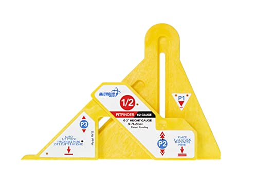 MICRO JIG - FN12 Fitfinder 1/2 Gauge, Yellow MICRO JIG