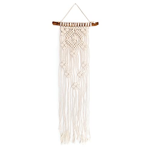 Solid Oak Small Format Macrame Kit-Lacy Squares Make-rame