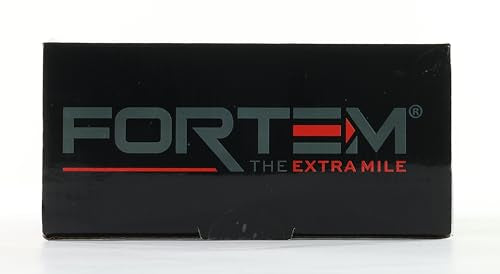 FORTEM Tire Inflator Portable Air Compressor 150 PSI, Bike Pump, 12V Electric Air Pump for Car Tires and Bicycles w/LED Light, Digital Tire Pressure FORTEM