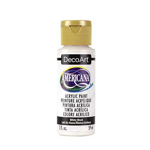 DecoArt Americana Acrylic Paint, 2-Ounce, White Wash DecoArt