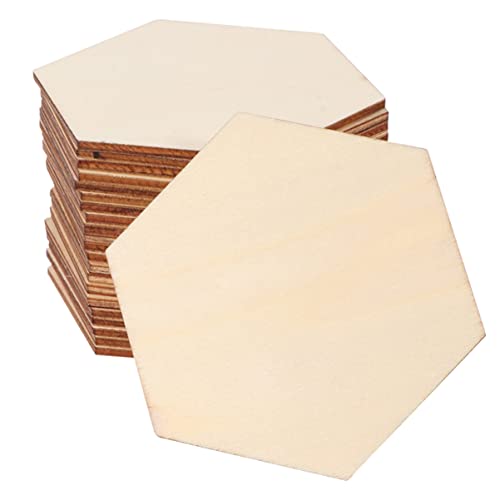 MAGICLULU 1 25pcs Unfinished Wooden Name Tag Wooden Cutouts Crafts Wooden Slices Blank Name Painting Wood Slices Natural Wedding Scrapbook Wooden MAGICLULU