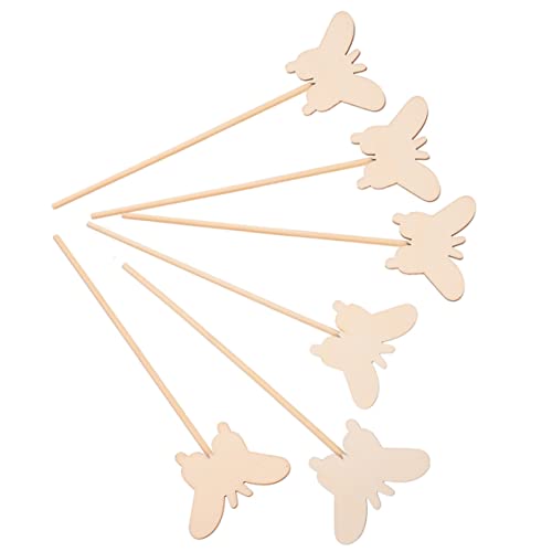 Toyvian 12 Pcs Wand Diy Princess Wand Kit Unfinished Fairy Wands Butterfly Wand Fairy Wand Crafts Diy Painting Toys Kids Princess Diy Fairy Wand Toyvian