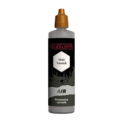 The Army Painter Warpaints Air Airbrush Matt Varnish 18ml Acrylic Paint for Airbrush, Wargaming and Modelling The Army Painter