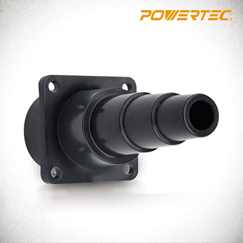 POWERTEC 70121 Tool Adapter for Shop Vac Wet/Dry Vacuums POWERTEC