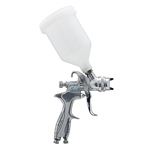 Campbell Hausfeld General Purpose HVLP Gravity Feed Paint Spray Gun with 600mL Canister (DH580000AV) Campbell Hausfeld