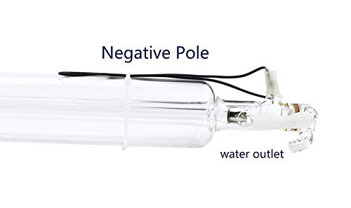 SenTECH 40W CO2 Glass Laser Tube 700mm Length Dia 50mm for Laser Engraving and Cutting Machine (Buy More Discounts) SenTECH