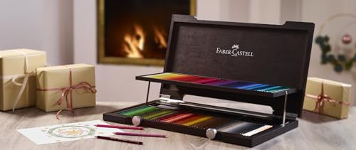 Polychromos 120 Pencil Wood Box Set Faber-Castell