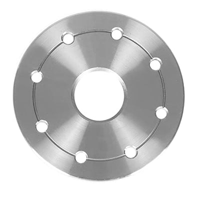 kimllier 3-Inch Steel Lathe Faceplate Wood Lathe Face Plate Fit for 1-Inch x 8TPI Spindle without Screwchuck