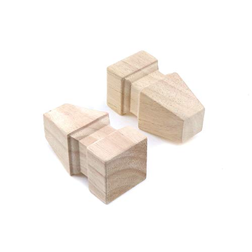 T Tulead Wood Furniture Legs Unfinished Cabinet Feet 100mm Height Sofa Replacement Table Chair Couch Legs Pack of 4 T Tulead