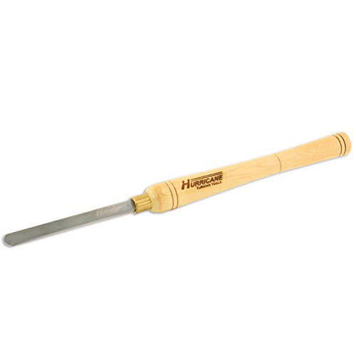 Hurricane Turning Tools, HTT-105, High Speed Steel, 1/2" Round Nose Scraper for Woodturning Hurricane Turning Tools