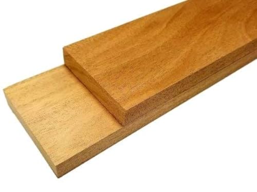 Mahogany Lumber - 3/4" x 4" (2 Pcs) (3/4" x 4" x 12") Barrington Hardwoods